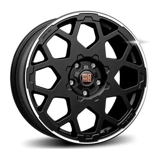 Jantă aliaj MOMO HEAVY DUTY MATT BLACK POLISHED 8.5J × R20, 5x120, ET40
