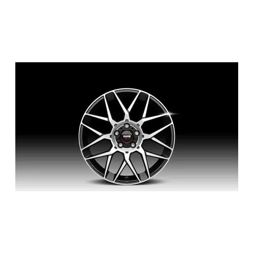 Jantă aliaj MOMO REVENGE EVO 2.0 MATT BLACK POLISHED 7J × R17, 5x112, ET35