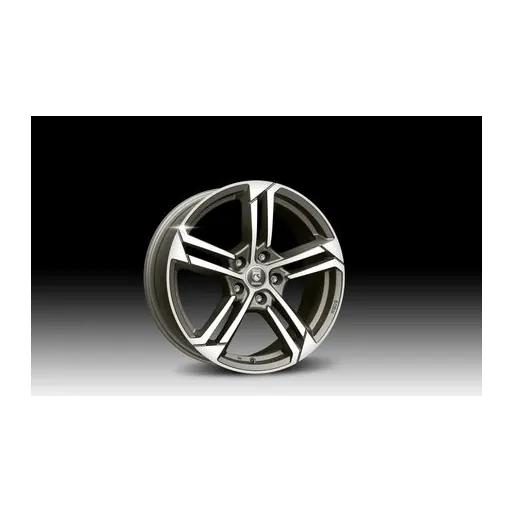 Jantă aliaj MOMO Twist Matt Graphite Polished 7J × R17, 5x100, ET38