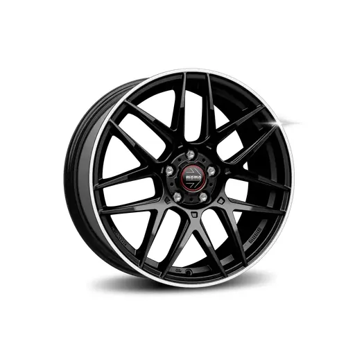 MOMO Competizione Glossy Black Polished