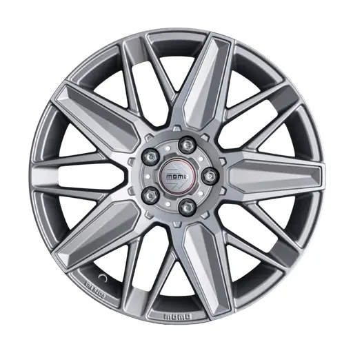 MOMO Evoluzione Matt Titan Silver Polished